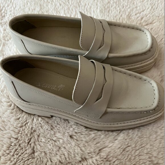 L'INTERVALLE LEATHER LOAFERS - Picture 2 of 5